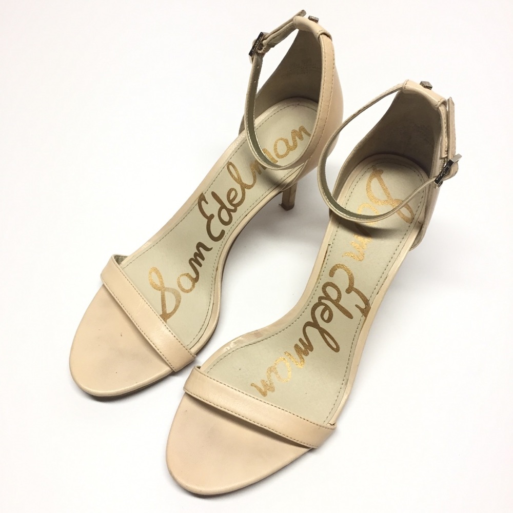 Sam Edelman Patti Strappy Sandal Heel Blush Pink